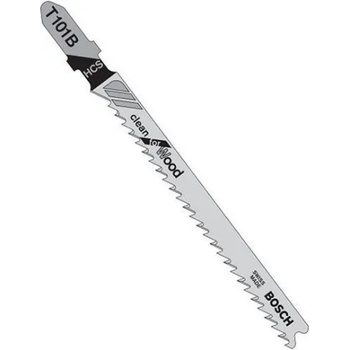 Bosch Нож за зеге Bosch с T-захват за ламинат и пластмаса 59/83 мм, 15 TPI, 5 бр. , праволинейно, T 101 BIF-2 608 636 431