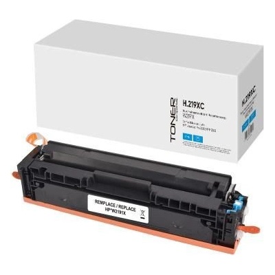 Compatible Тонер-касета съвмест. CYAN HP W2191X, HP 219X, HP Color LJ Pro MFP 3302, LJ Pro 3202, 2500k. Uprint (LF-TON-HP-CAS-W2191X)