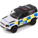 Kinsmart Метална количка Kinsmart Police Edition - Land Rover Defender 90, 1: 36 (52135)