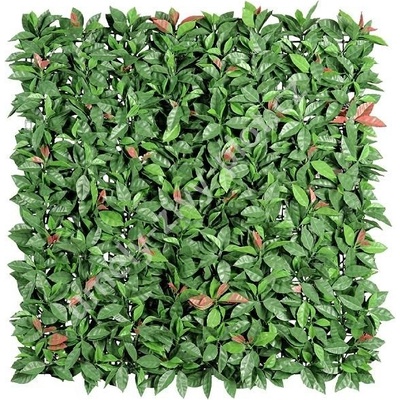 Umelý živý plot Etna Premium nehorľavý trieda C, 4ks dielce 50x50cm