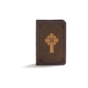 KJV Large Print Compact Reference Bible, Celtic Cross Brown Leathertouch | Holman Bible Publishers (ISBN: 9781535956802)