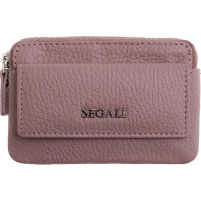 Kľúčenka Segali Kožená s kapsičkou 7483 světle růžová