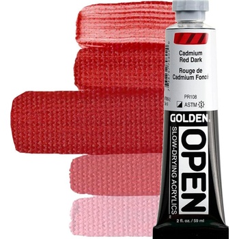 Golden Artist Colors Open АКРИЛНА боя Cadmium Red Dark 59 ml 1 бр (0007080-2)