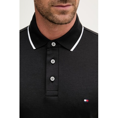 Tommy Hilfiger тениска с яка мъжка от памук (MW0MW43144)