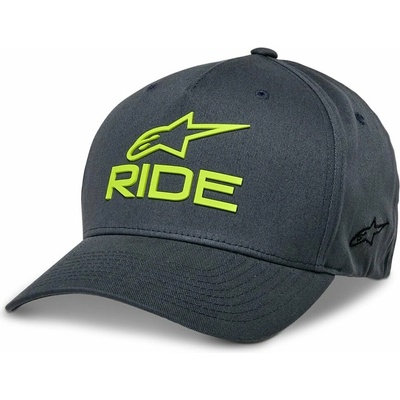 ALPINESTARS Ride Sonic Hat 2025 Charcoal / Hi Vis Yellow