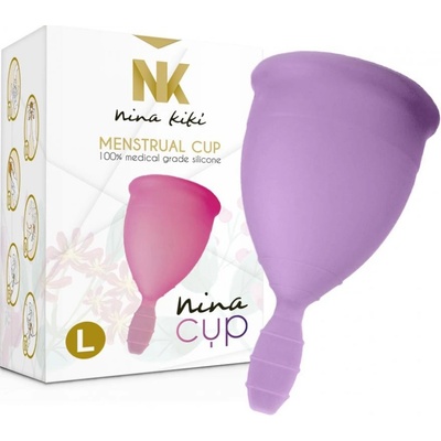 Nina Kikí Nina Cup Menstruační kalíšek L fialová