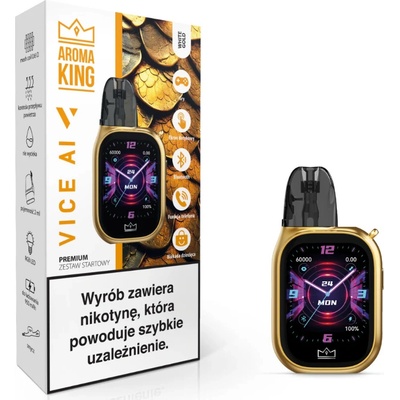 Aroma King AI Vice Pod System 950 mAh White Gold
