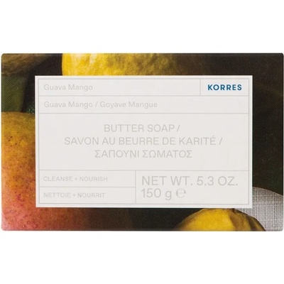 KORRES Натурален гръцки сапун Гуава и Манго, Korres Guava Mango Butter Soap 150gr