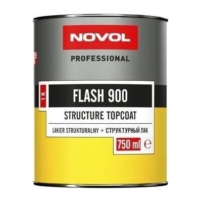 NOVOL Novol Struktur Flash 900 lak černý 0,75l