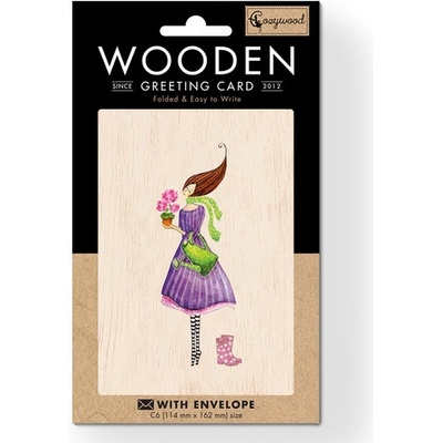 Drevené blahoželanie Žiarivý sen Cozywood