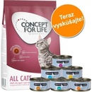 Granule pre mačky Concept for Life Sensitive Cats 0,4 kg