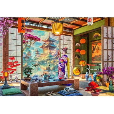 Bluebird Puzzle - Puzzle Japan Tea Room - 1 000 piese