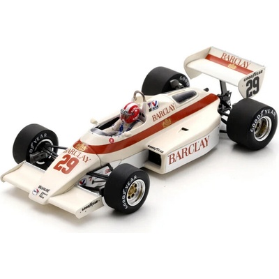 Arrows A6 29 Marc Surer Belgium GP 1983 Spark 1:43