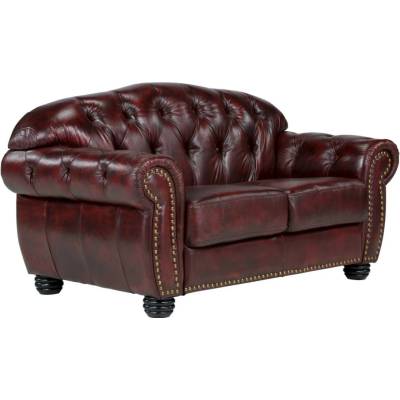 SOB Nábytek Chesterfield III 2místná pravá kůže F0A00000857W