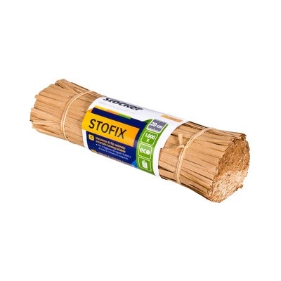 Drát vázací obalený papírem Stofix 20 cm Stocker (1000 ks)