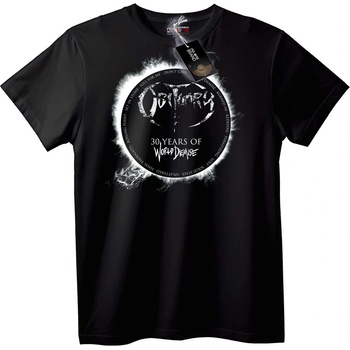 NOONEBRAND Тениска Obituary 30 години Световна Загуба - 6XL, White