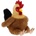 Keel Toys Плюшена играчка с клипс Keel Toys Keeleco - Кокошка, 20 cm (SE4717)