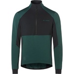 Vaude Фланелка с дълъг ръкав за колоездене Vaude Kuro Halfzip L/S Tricot Cycling jersey - Deep Pond (056-3816-0213)