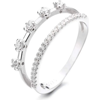 Silenti Jewelry Сребърен пръстен "Роза" - 10 - 62 мм (19.7мм диам. )