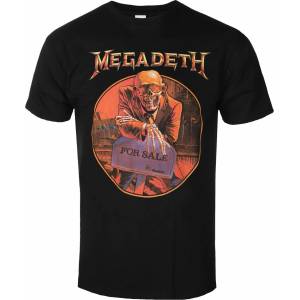 ROCK OFF мъжка тениска Megadeth - Peace Sells… Tracklist BL - ROCK OFF - MEGATS16MB
