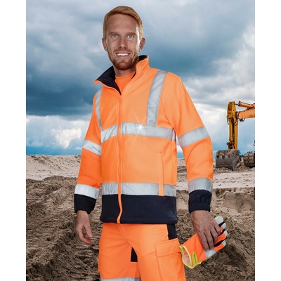 Ardon REF 402 reflexní fleece mikina hi-viz oranžová