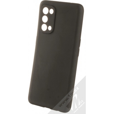 1Mcz Matt Skinny TPU ochranný silikonové Oppo Reno5, Reno5 5G, Reno5 K, Find X3 Lite černé