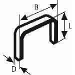 Bosch Телчета BOSCH за телбод, тип 53 11.4 x 0.74 x 10 мм (1000 бр. ) 1609200366 (1609200366)