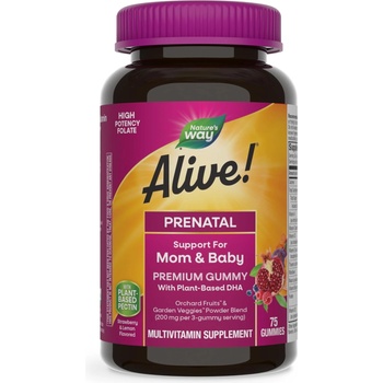 Nature's Way Alive Premium Prenatal за бременни, 75 таблетки, Nature's Way (10482)
