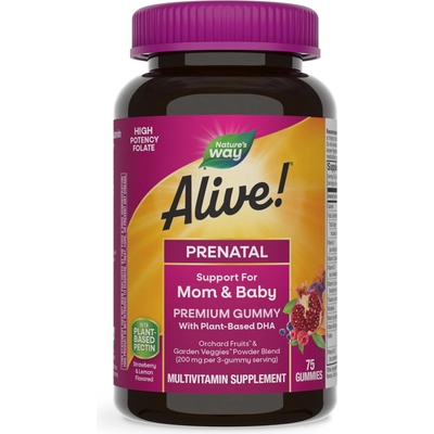 Nature's Way Alive Premium Prenatal за бременни, 75 таблетки, Nature's Way (10482)