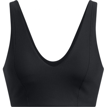 Under Armour Women's Rib Low Impact Sports Bra - Black