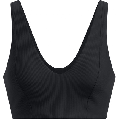 Under Armour Women's Rib Low Impact Sports Bra - Black