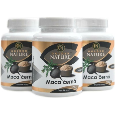 GoldenNature Maca černá 300 kapsúl