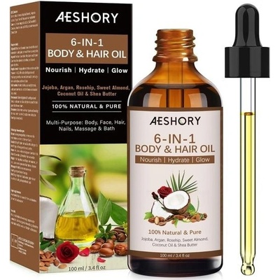 AESHORY 6 v 1 hydratační tělový olej 100 ml