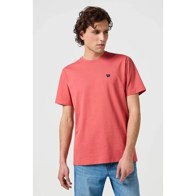 Wrangler pánske tričko Wrangler Sign Off Tee 112362687 losos