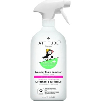 Attitude Nature+ odstraňovač škvŕn na detskú bielizeň s rozprašovačom 475 ml