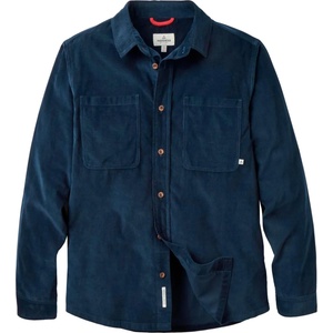 Passenger Мъжка риза с копчета Passenger Backcountry Cord Light Shirt 2.0 Shirt - Deep Navy - размер XL (033-3317-0214)