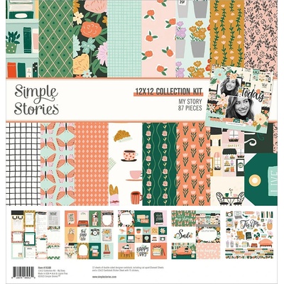SIMPLE STORIES Sada scrapbookových papírů 12"x12" - MY STORY
