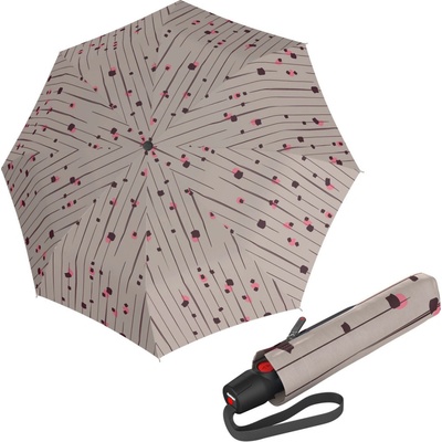 Knirps T .200 medium duomatic pencil sand elegantný plne automatický dáždnik béžový