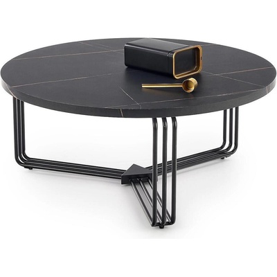 Холна маса маса Antica черен мрамор и черно