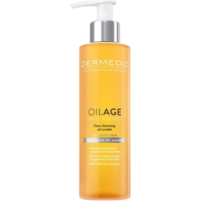 DERMEDIC Oilage Синдет за почистване на лице, 200 ml