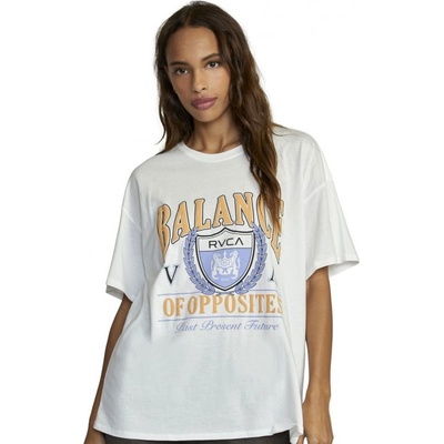 RVCA CAMBRIDGE S/S WMS bílá