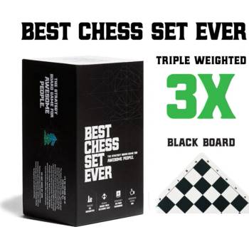 Best Chess Set Ever Black Board 3X