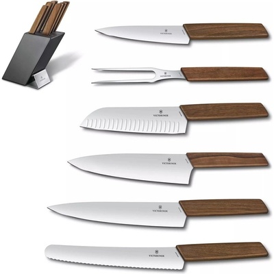 VICTORINOX Blok na nože Swiss Modern 6 ks