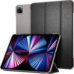 Spigen Case Smart Fold - кожен кейс и поставка за iPad Pro 11 M1 (2021) (черен)