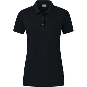 Jako Поло тениска JAKO Organic Stretch Polo Shirt Schwarz F800 c6321-800 Размер 42