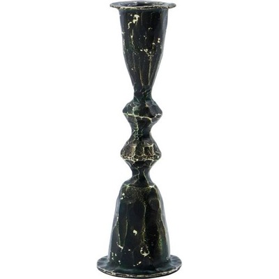 House Doctor Свещник за класическа свещ Mero 16 см черен (206202020)