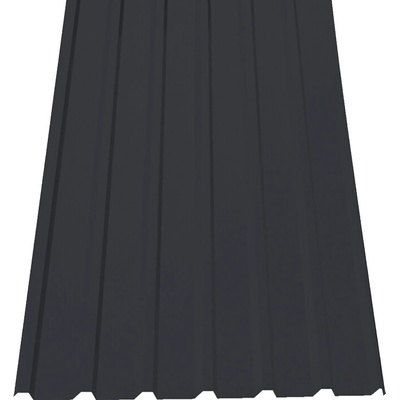 Satjam trapezový plech SAT 18 NP 0,6 mm alumat RAL 9005 – Zbozi.Blesk.cz