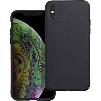 Apple Силиконов калъф кейс Matt Case за iPhone XS Max, Черен