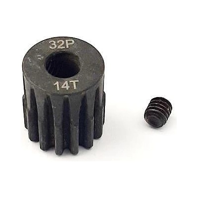 H-SPEED Пиньон мод 0.8 module 32p 14t зъба 5мм shaft ос HSPX214 (HSPX214)