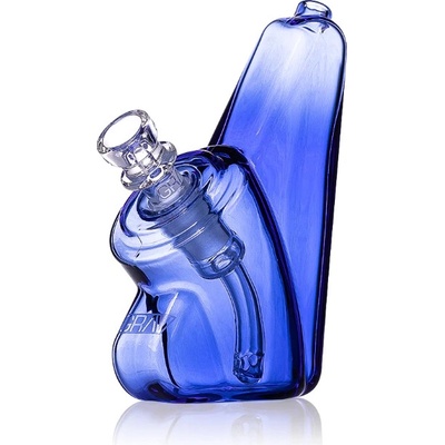 GRAV® Skleněný Bong Wedge Bubbler 12 cm Modrá 12 cm